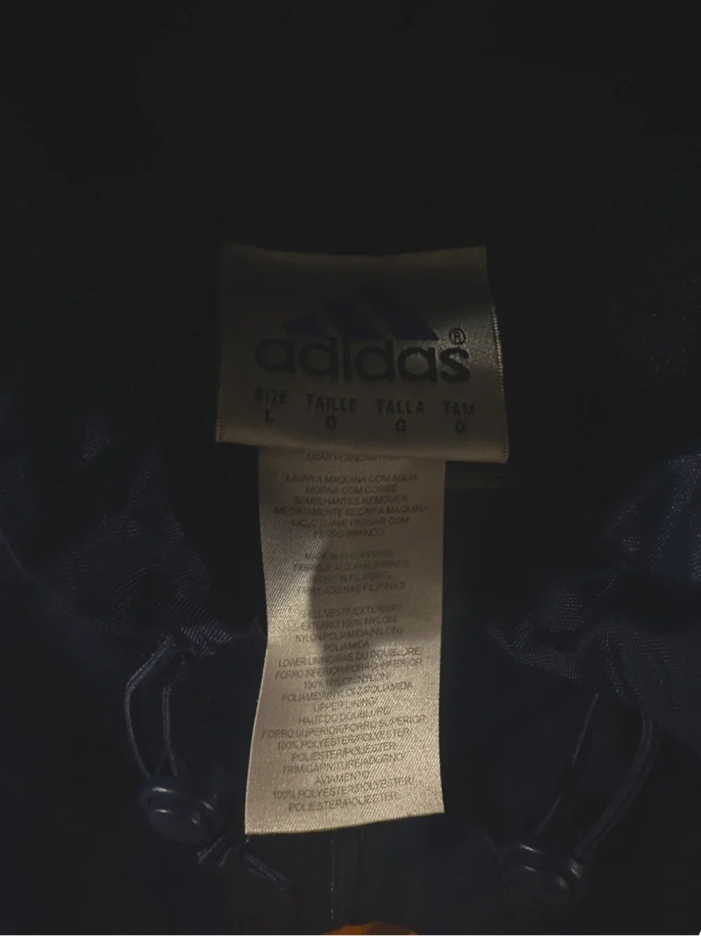 Vintage Y2K adidas Quarter-Zip Anorak Windbreaker Pullover Size Men’s Large